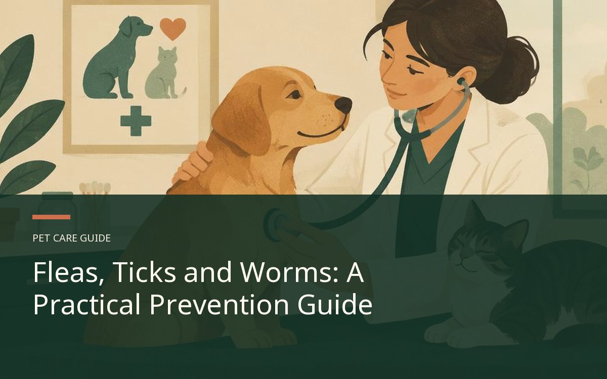 Illustrative article cover for Fleas, Ticks and Worms: A Practical Prevention Guide