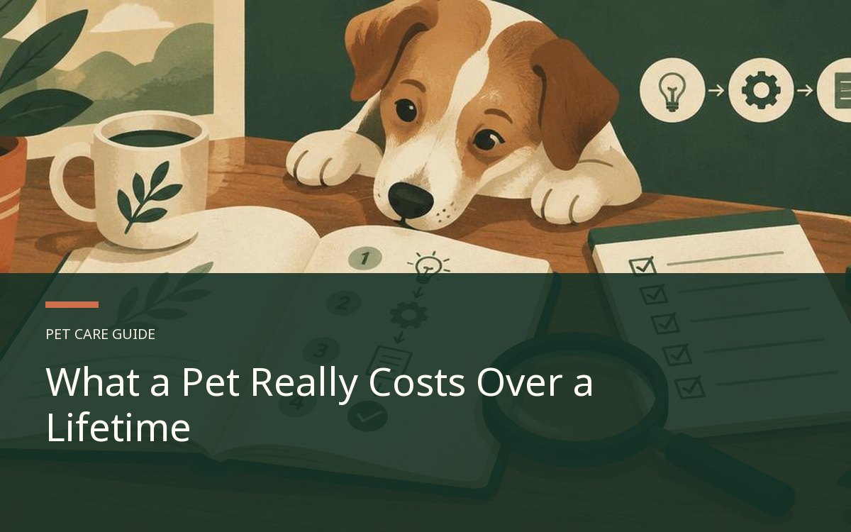 Illustrative article cover for What a Pet Really Costs Over a Lifetime