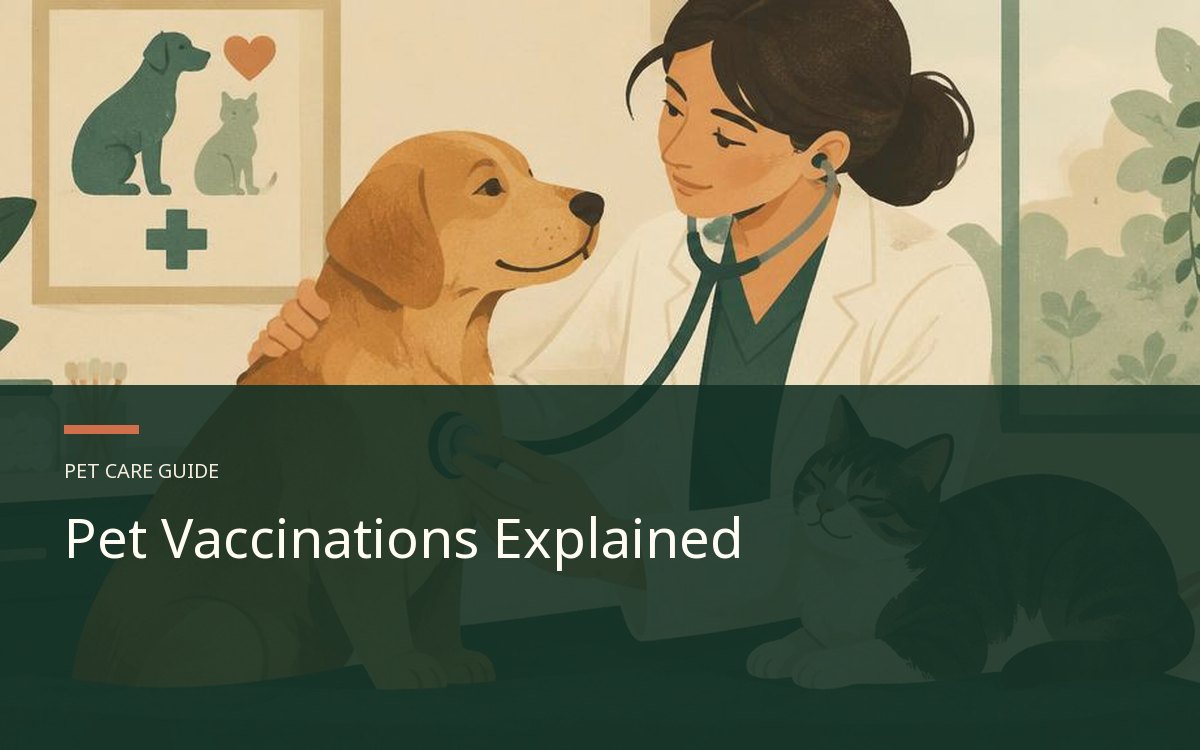 Illustrative article cover for Pet Vaccinations Explained