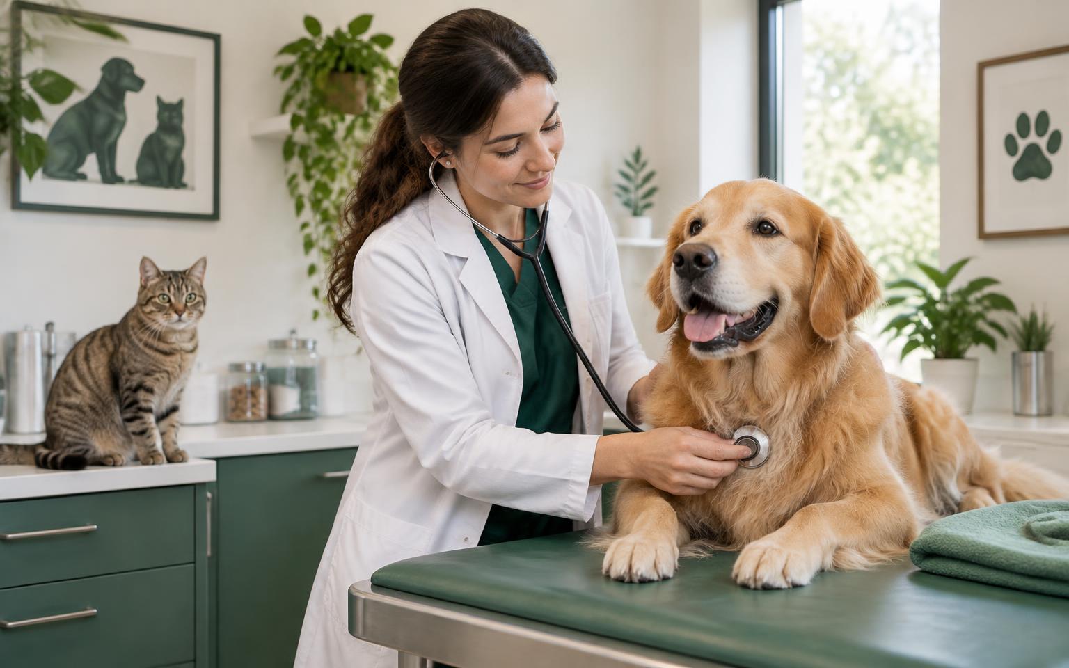 Veterinary examination relevant to feline hyperthyroidism
