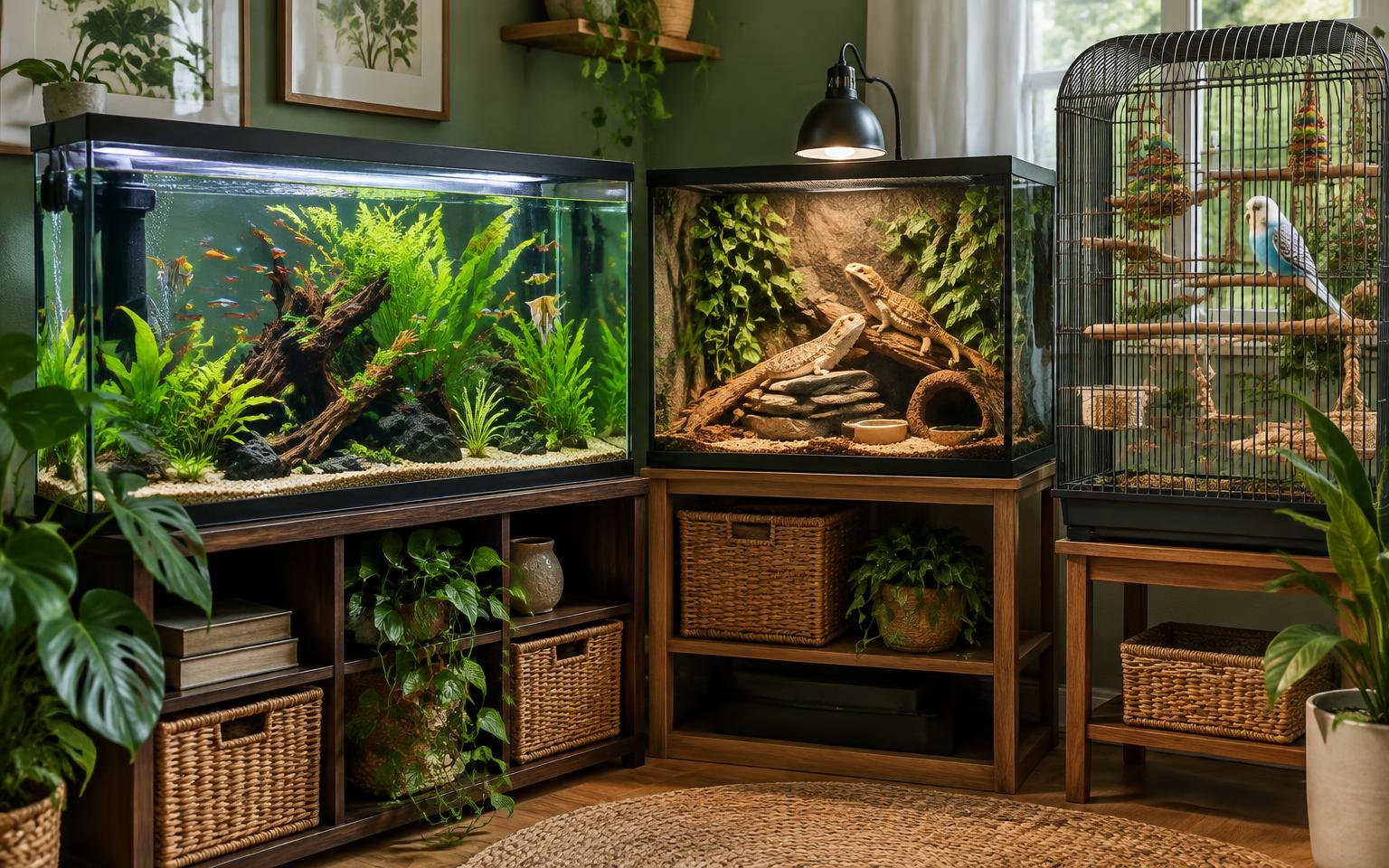 Safe habitat equipment relevant to reptile uvb lighting
